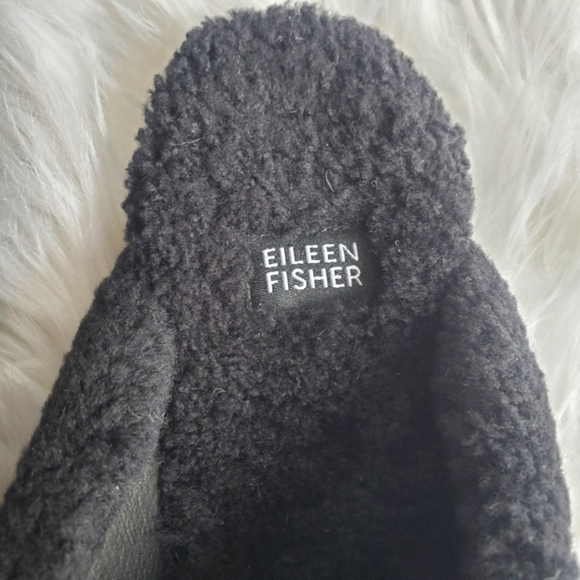 NIB* Eileen Fisher 'Blog' Shearling Mule, Size 8 - Picture 8 of 12